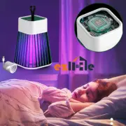 Light Electric USB Zapper Trap LED Mosquito Catcher Lamp Fly Bug Insect Killer