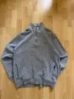 Lacoste Grey Quarter Zip Men’s Medium