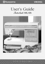 Husqvarna Viking Interlude 435 445 User Owners Manual Reprint