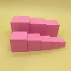 Montessori Materials Pink Tower Basic Skills Preschool Learning Activities