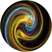 Slipmat Scratch Pad Slip Mat Felt for 12" Turntable LP DJ Record Player SPIRAL 3