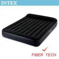 在飛比找PChome24h購物優惠-INTEX 舒適雙人充氣床(FIBER TECH)-寬183