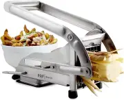 French Fry Potato Cutter Commercial Restaurant Pub Countertop Slicer 1/2 and 3/8