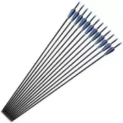 For Compound/Recurve Bows Spine 500 Carbon Arrows 30 Inches in Diameter 8 MM