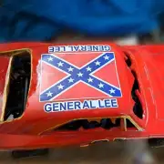 GENERAL LEE DUKE OF HAZZARD 1/10 Vinyl Decals Stickers Cut RC Car Tamiya HPI Set