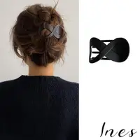 在飛比找momo購物網優惠-【INES】復古髮夾 8字髮夾/韓國設計法式復古8字造型髮夾