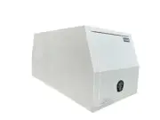 900mm white Gullwing Canopy flat plate whale tale locks