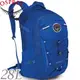 【OSPREY 美國 男款 QUASAR 28 藍 日用後背包】28L/電腦筆電背包/多功能/登山包/健行背包/QUASAR 28