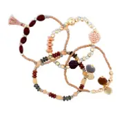 Myra Chromatic Bracelet, Pinks
