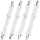 Bed Sheet Straps 4 Pcs Bed Sheet Holders Fitted Sheet Clips Adjustable Strap
