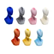 Wig Display Stand Home Decor Mannequin Head Model for Glasses Headband Hats