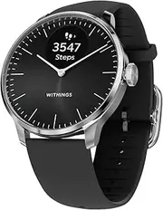 Withings Scanwatch Light Hybrid Smartwatch, 37mm, Black