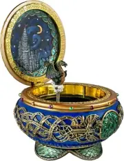 Dragon Hinged Musical Trinket Box by The San Francisco Music Box