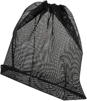 MERRYHAPY Polyester Mesh Bag for Pond Pump Filter Drawstring Buckle Easy Clean Replace Protects Pump from Debris