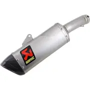 Akrapovic Muffler Titanium - Conical / Slash-Down M-APL00305T