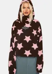 [Basic Pleasure Mode] Strawberry Star Borg Hoodie