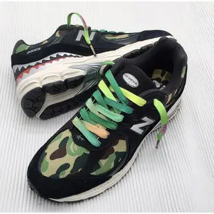 全新 BAPE x New Balance 2002R 黑色 迷彩 休閒鞋 M2002RBF 現貨