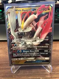 在飛比找Yahoo!奇摩拍賣優惠-PTCG 白色酋雷姆 GX  Pokemon  White 