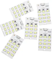 6pcs LED Light Board Automotive Bulb Cars Wired Headliner Panel Van Dash Trailer Lights and Wiring Kit Powered Spot Truck Interior Lights Trailers Car Interior Lighting Board