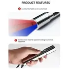 460/630/660/850/900nm 5-LED Infrared Red Light Therapy Torch for Pain Relief