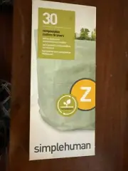 2 Pkg L/1.2 Gal. Green Code Z Custom Fit Compostable Trash Bags (30-Count)
