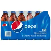 Pepsi Cola Soda Pop Pack of 24 16.9oz Bottles Soft Drinks PepsiCo Soda Pop