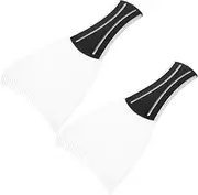 VICASKY 2pcs Hair Dye Boards Ergonomic Highlighting Tool for Coloring Professional Dyeing Paddle for Salon Use Home Highlights