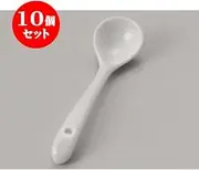 Set of 10 Cutlery Jam Spoons [5.0 x 1.3 inches (12.8 x 3.2 cm)] Western Tableware, for Cafes, Restaurants, Restaurants, Commercial Use