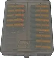 MTM 18 Rounds 44 Cal Case-Gard Ammo Wallet (Clear Smoke)