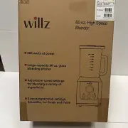 High Speed Blender Willz for Juices, Shakes, Smoothies - Ice Crush