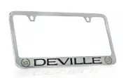 Cadillac Deville Chrome Plated Metal License Plate Frame Holder