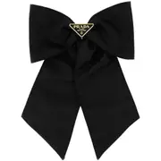 [Prada] Prada Re-Nylon Hair Clip ONE SIZE BLACK