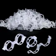Limcryspp 200Plastic Plant Tomato Clips, Plant Wall Clips, Plant Vine Wall Cl...