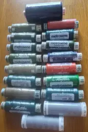 NEW Mettler Polyester Sewing Thread Lot --2192 yds