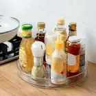 Lazy Susan Turntable Cupboard Organiser Rotatable Spice Rack Kitchen Storage NEW