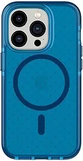 Tech21 Evo Check Case for iPhone 14 Pro, Classic Blue