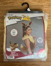 Pokemon Adult Costume EEVEE Accessory Kit Headband Tail - Cosplay - Brand New