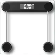 Digital Electronic Bathroom Scale Bath Scale 28x28cm 180KG Platform Backlit Display Weight Management