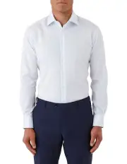 [Dom Bagnato] Marcell Tailored Fit Shirt in White