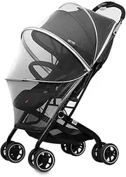 Pacify Universal Mosquito Net for Stroller Double Zipper Mesh Pram Mosquito Net Protection Cover for Pushchair Car Seat Buggy Bassinet Carrycot Cradles