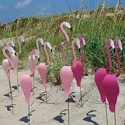 1pc Flamingo Yard Ornament, Swirl Bird-a Whimsical and Dynamic Bird That Spins with The Slight Garden Breeze, Flamingo Garden Yard Decor