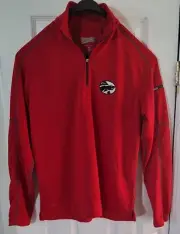 RED PULLOVER JACKET SIZE SMALL