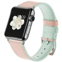 在飛比找樂天市場購物網優惠-蘋果手錶帶真皮iwatch4錶帶潮女iphone serie