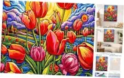 Paint by Numbers for Adults Beginners - Paint by Number Flowers DIY Flowers-A