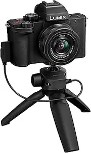Panasonic LUMIX G100 20.3MP 4K G Series Micro Four Thirds Mirrorless Digital Camera Kit with 12-32mm Zoom Lens and Tripod Grip Kit (DC-G100VGN-K)