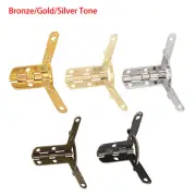 Foldable Concealable Quadrant Hinge Cabinet Closet Jewelry Gift Case Box Hinges