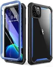 Ares Case for iPhone 11 Pro Max 2019 Release, Dual Layer Rugged Clear Bumper Cas