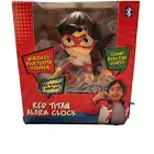 Red Titan Alarm Clock With LED Lights- Pocket.Watch Ryans World- Ages 2+, New!