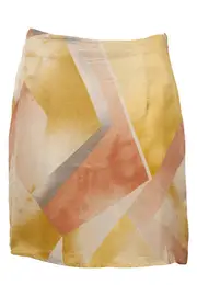 Geo Pastel Mini Skirt--STA-UT1729