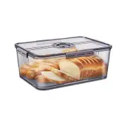 Bread Boxes for Kitchen Countertop, Time Recording Bread Bins, Airtight Bread...